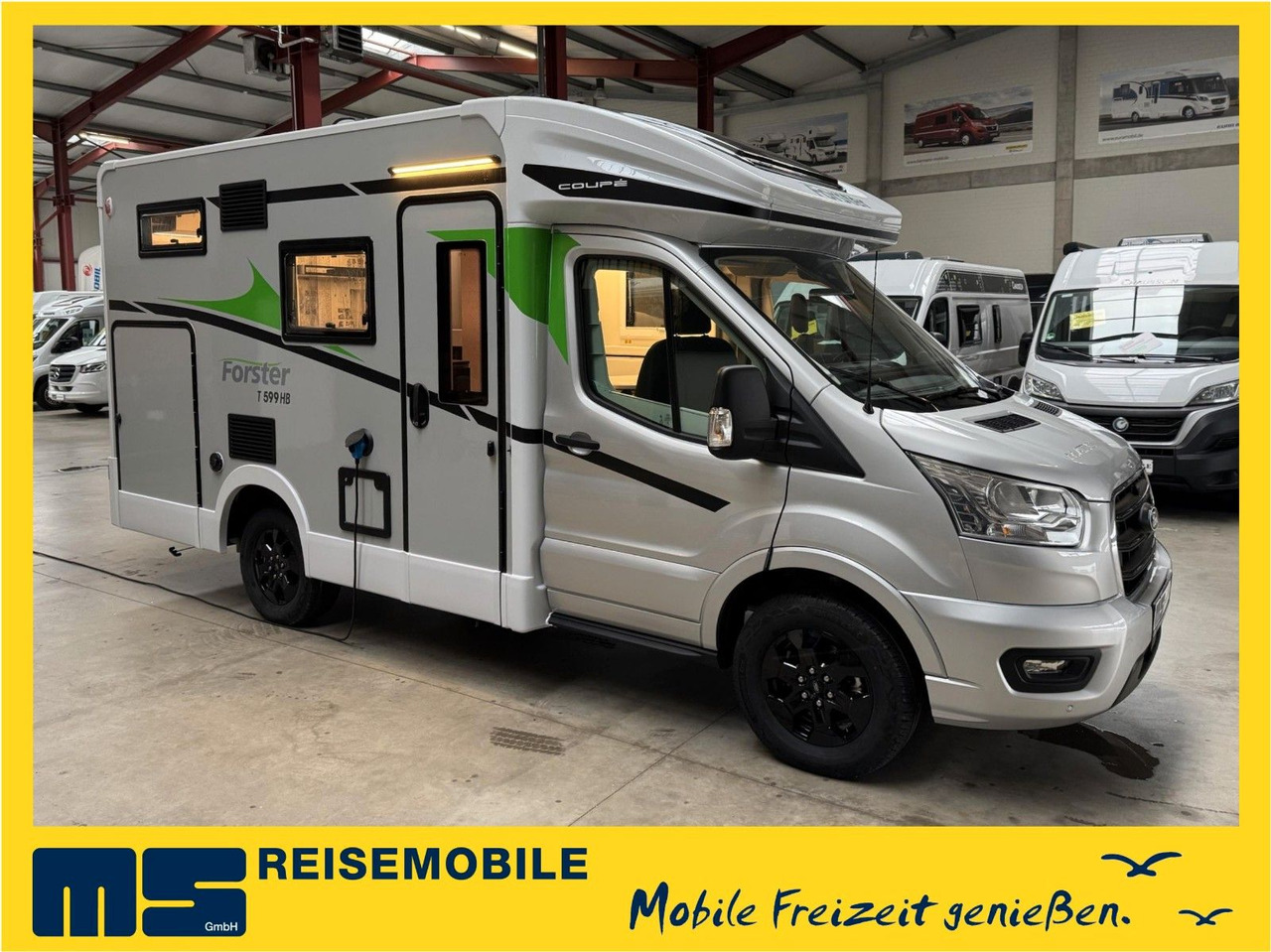 Forster T 599 HBN COUPÈ /-2026-/ 165PS-8G / SILVER-PAKET - Mobil rumah semi-terintegrasi: gambar 1 Forster T 599 HBN COUPÈ /-2026-/ 165PS-8G / SILVER-PAKET - Mobil rumah semi-terintegrasi: gambar 1