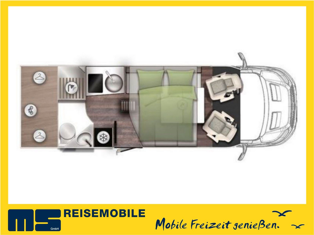 Forster T 639 LF /-2026- / 165 PS-8G / HUBBETT & RAUMBAD - Mobil rumah semi-terintegrasi: gambar 2 Forster T 639 LF /-2026- / 165 PS-8G / HUBBETT & RAUMBAD - Mobil rumah semi-terintegrasi: gambar 2