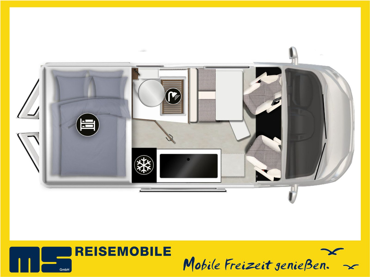 Karmann DAVIS 591 TRENDSTYLE / MODELL 2026 / STOCKBETTEN - Mobil kemping: gambar 2 Karmann DAVIS 591 TRENDSTYLE / MODELL 2026 / STOCKBETTEN - Mobil kemping: gambar 2