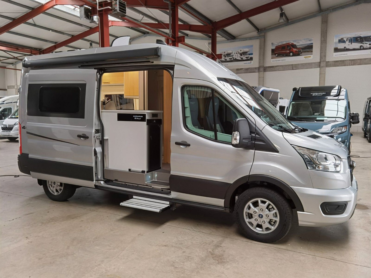 Mobil kemping Karmann DEXTER 570 / 170PS-4x4 /SOLAR/ AHK/ EINZELBETTEN: gambar 7