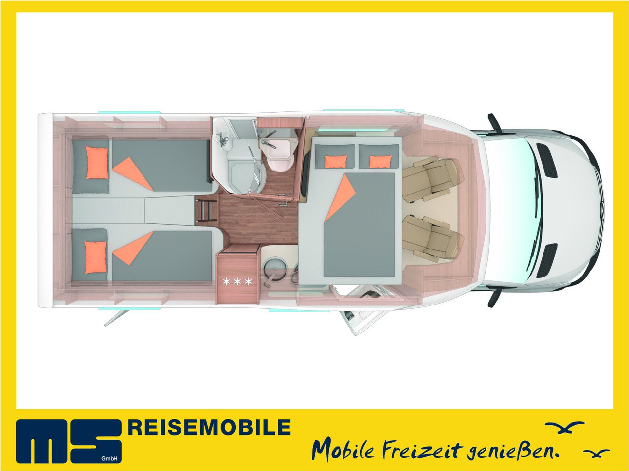 Weinsberg CARACOMPACT SUITE 640 MEG PEPPER / - MODELL 2025 - Mobil rumah semi-terintegrasi: gambar 2 Weinsberg CARACOMPACT SUITE 640 MEG PEPPER / - MODELL 2025 - Mobil rumah semi-terintegrasi: gambar 2