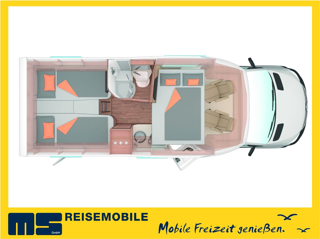 Weinsberg CARACOMPACT SUITE 640 MEG PEPPER / - MODELL 2025 - Mobil rumah semi-terintegrasi: gambar 2 Weinsberg CARACOMPACT SUITE 640 MEG PEPPER / - MODELL 2025 - Mobil rumah semi-terintegrasi: gambar 2