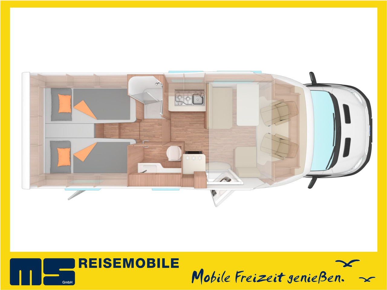Weinsberg CARASUITE 700 MEG /155PS /EINZELBETTEN & HUBBETT - Mobil rumah semi-terintegrasi: gambar 2 Weinsberg CARASUITE 700 MEG /155PS /EINZELBETTEN & HUBBETT - Mobil rumah semi-terintegrasi: gambar 2