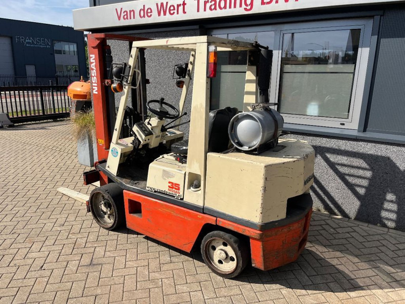 Forklift LPG Nissan FG35U heftruck dulpo310 freelift 3e functie LPG COMPACT: gambar 9