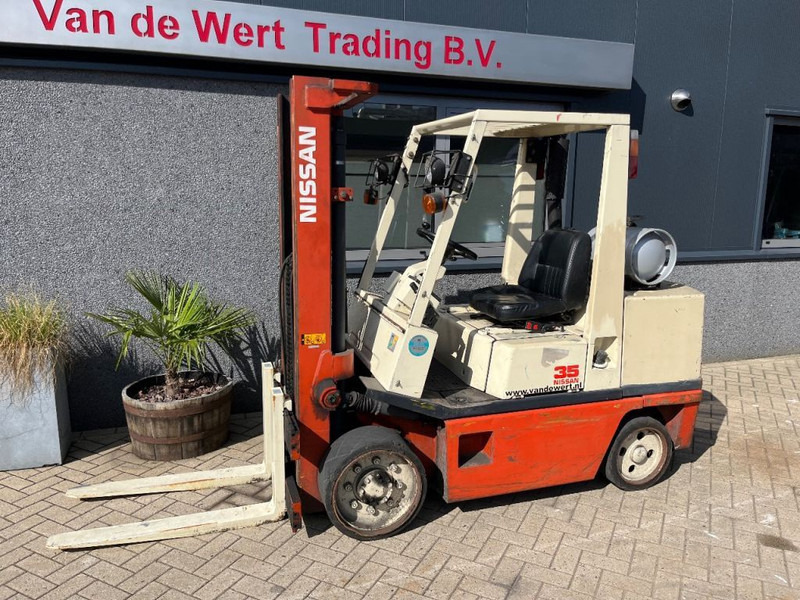 Forklift LPG Nissan FG35U heftruck dulpo310 freelift 3e functie LPG COMPACT: gambar 17