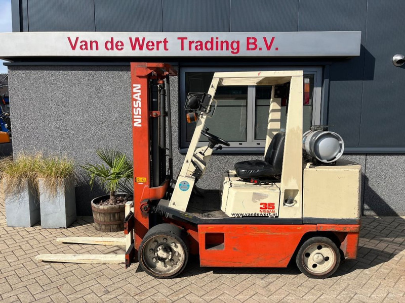 Forklift LPG Nissan FG35U heftruck dulpo310 freelift 3e functie LPG COMPACT: gambar 18
