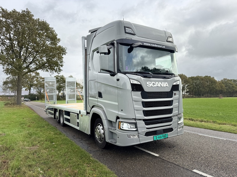 Scania S450 NGS 6X2 Machine Transporter / Oprij Vrachtwagen Euro 6 Automaat - Full Air - 2019 - APK 11-26 - Truk pengangkut mobil: gambar 4 Scania S450 NGS 6X2 Machine Transporter / Oprij Vrachtwagen Euro 6 Automaat - Full Air - 2019 - APK 11-26 - Truk pengangkut mobil: gambar 4