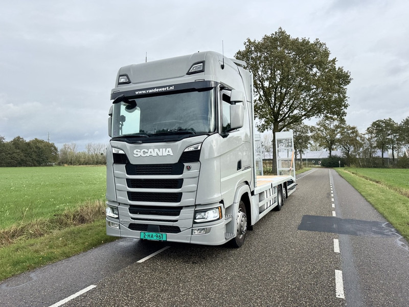 Scania S450 NGS 6X2 Machine Transporter / Oprij Vrachtwagen Euro 6 Automaat - Full Air - 2019 - Truk pengangkut mobil: gambar 2 Scania S450 NGS 6X2 Machine Transporter / Oprij Vrachtwagen Euro 6 Automaat - Full Air - 2019 - Truk pengangkut mobil: gambar 2