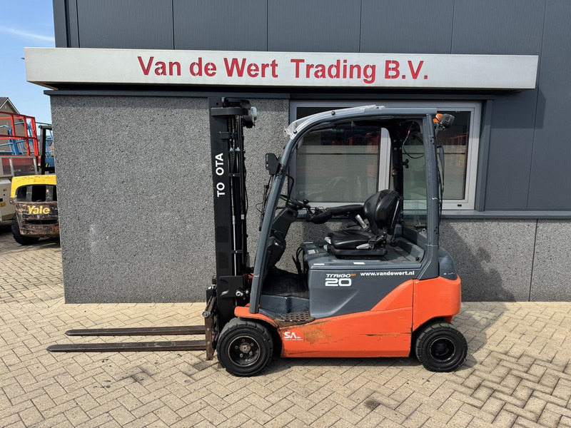 Toyota 8FBM20T Triplo 470 Freelift / Sideshift Elektrisch 2017 6145Hours - Forklift listrik: gambar 1 Toyota 8FBM20T Triplo 470 Freelift / Sideshift Elektrisch 2017 6145Hours - Forklift listrik: gambar 1