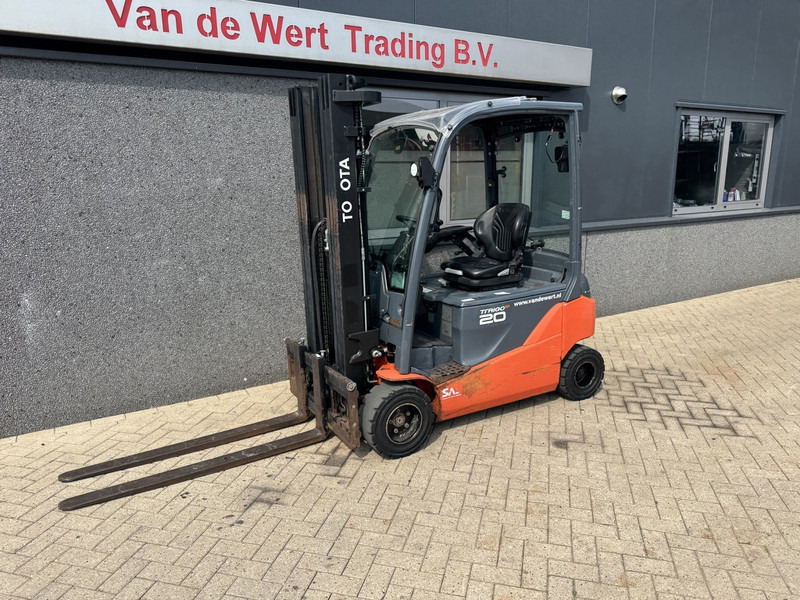Toyota 8FBM20T Triplo 470 Freelift / Sideshift Elektrisch 2017 6145Hours - Forklift listrik: gambar 2 Toyota 8FBM20T Triplo 470 Freelift / Sideshift Elektrisch 2017 6145Hours - Forklift listrik: gambar 2