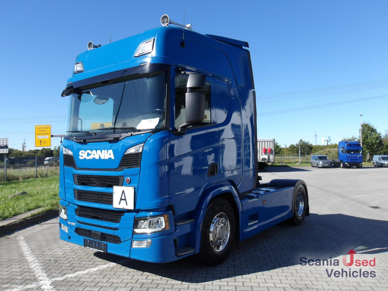 SCANIA R 450 A4x2NA / Hydraulikanlage / ALCOA / Navi - Tractor head: gambar 1 SCANIA R 450 A4x2NA / Hydraulikanlage / ALCOA / Navi - Tractor head: gambar 1