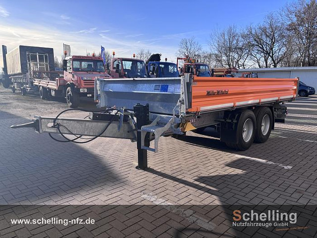 Trailer jungkit Müller-Mitteltal Tandem-3-Seiten-Kipper KA-TA-R 11,9: gambar 8