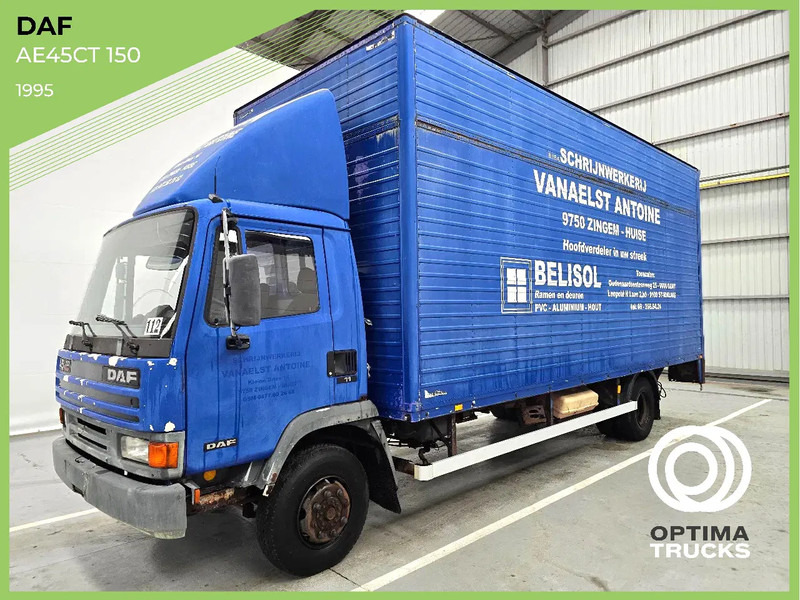 DAF AE45CT 150/ LAMMES - BLATT - SPRING / DHOLLANDIA - Truk box: gambar 1 DAF AE45CT 150/ LAMMES - BLATT - SPRING / DHOLLANDIA - Truk box: gambar 1