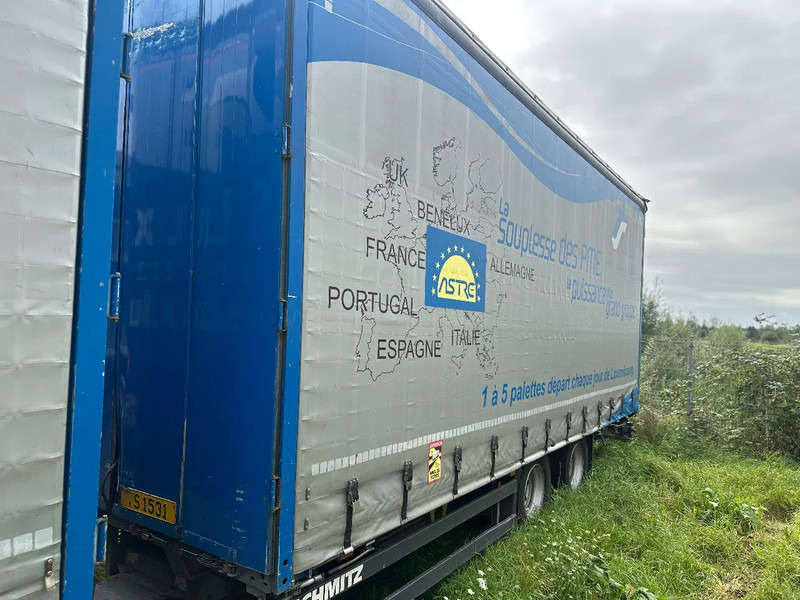 DAF XF 440 DAF XF 440 6x2 / SUPERSPACECAB / KOMBI MIT ANHANGER SCHMITZ 2016 / DURCHLADEN / 2 STUCK - Truk dengan terpal samping: gambar 4 DAF XF 440 DAF XF 440 6x2 / SUPERSPACECAB / KOMBI MIT ANHANGER SCHMITZ 2016 / DURCHLADEN / 2 STUCK - Truk dengan terpal samping: gambar 4