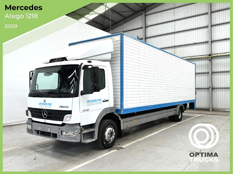 Mercedes-Benz Atego 1218 SIDE DOOR / LIFT / LAMMES - LAMMES / BLATT - BLATT - Truk box: gambar 1 Mercedes-Benz Atego 1218 SIDE DOOR / LIFT / LAMMES - LAMMES / BLATT - BLATT - Truk box: gambar 1