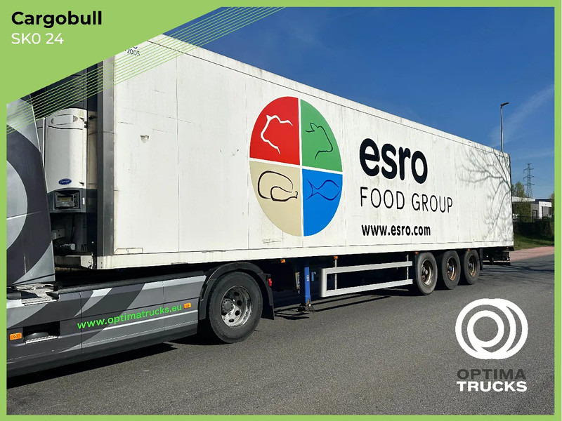 Schmitz Cargobull SK0 24 VLEESHANGWERK- RAIL DE VIANDE - MEAT HOOKS -FLEISH BAHNEN - Semi-trailer berpendingin: gambar 1 Schmitz Cargobull SK0 24 VLEESHANGWERK- RAIL DE VIANDE - MEAT HOOKS -FLEISH BAHNEN - Semi-trailer berpendingin: gambar 1