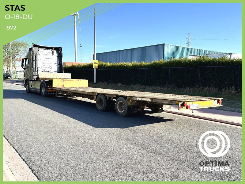 Stas O-18-DU EXTENSIBLE/UITSCHUIFBAAR - Semi-trailer low bed: gambar 1 Stas O-18-DU EXTENSIBLE/UITSCHUIFBAAR - Semi-trailer low bed: gambar 1