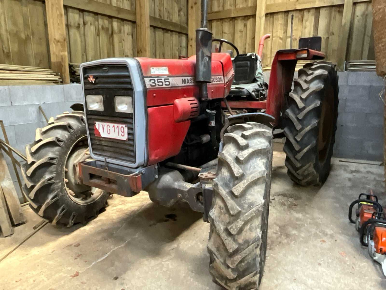 1986 MASSEY-FERGUSON 355 4WD AGRICULTURAL TRACTOR - Traktor: gambar 1 1986 MASSEY-FERGUSON 355 4WD AGRICULTURAL TRACTOR - Traktor: gambar 1