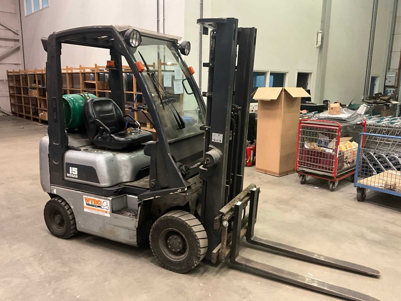 2008 NISSAN P1D1A15LQ FORKLIFT - Forklift: gambar 4 2008 NISSAN P1D1A15LQ FORKLIFT - Forklift: gambar 4