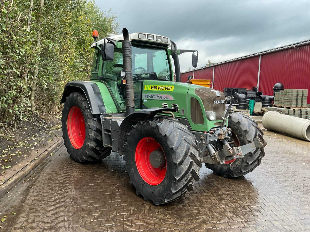 2009 FENDT 714 VARIO TMS ALL-WHEEL DRIVE AGRICULTURAL TRACTOR - Traktor: gambar 4 2009 FENDT 714 VARIO TMS ALL-WHEEL DRIVE AGRICULTURAL TRACTOR - Traktor: gambar 4