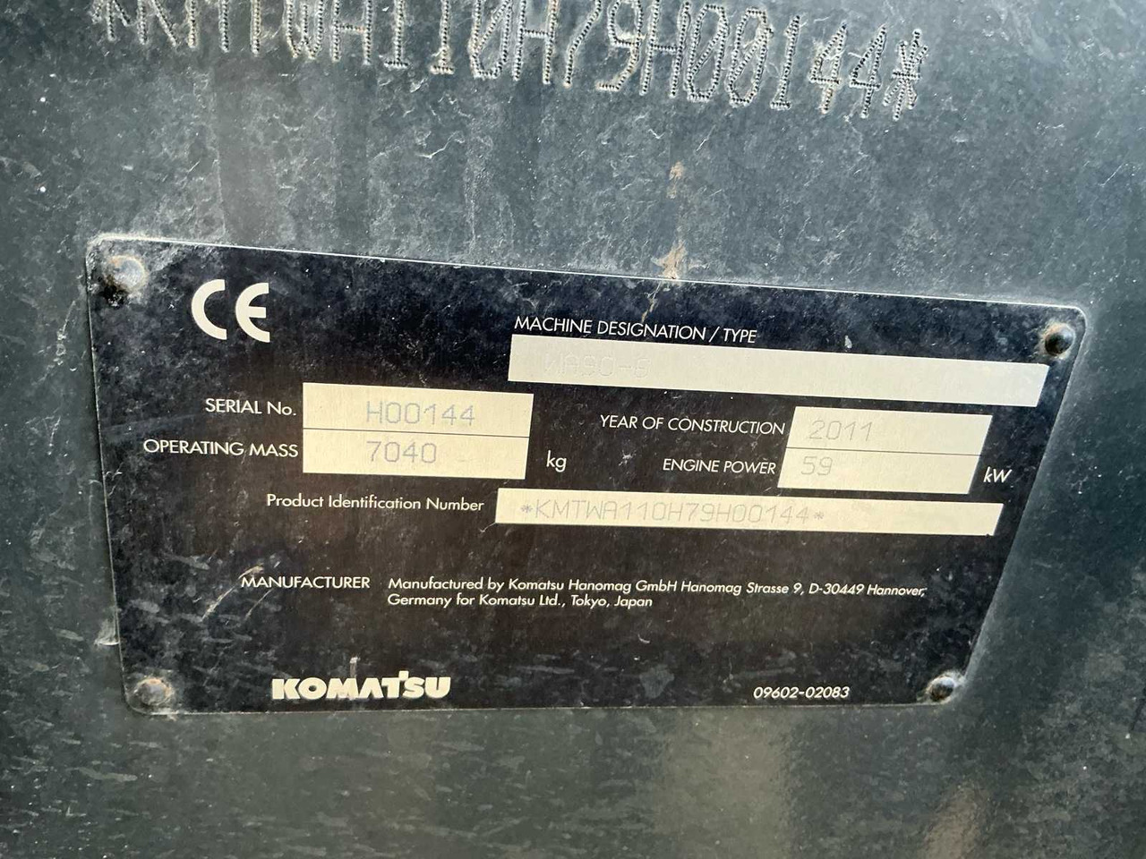 2011 KOMATSU FASTRAC WA90 SHOVEL - Wheel loader: gambar 5 2011 KOMATSU FASTRAC WA90 SHOVEL - Wheel loader: gambar 5