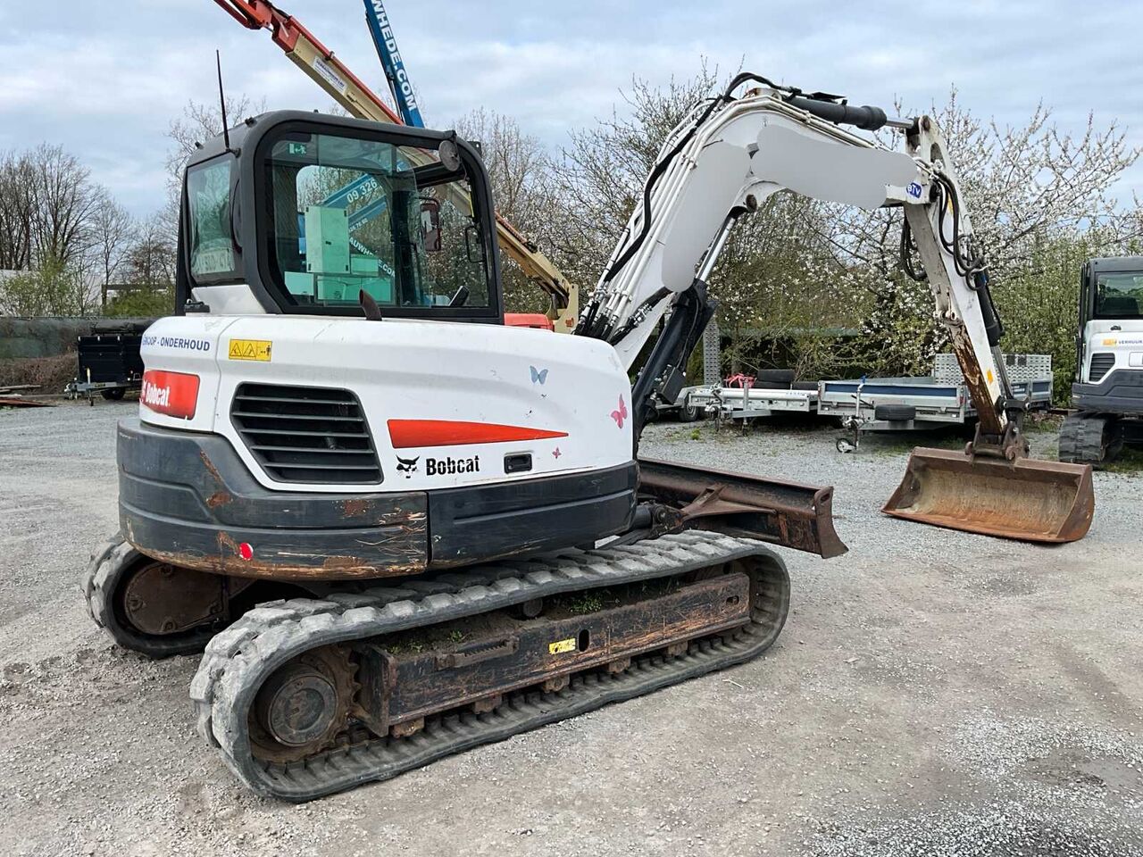 2017 BOBCAT E85 - CRAWLER EXCAVATOR - Ekskavator: gambar 4 2017 BOBCAT E85 - CRAWLER EXCAVATOR - Ekskavator: gambar 4