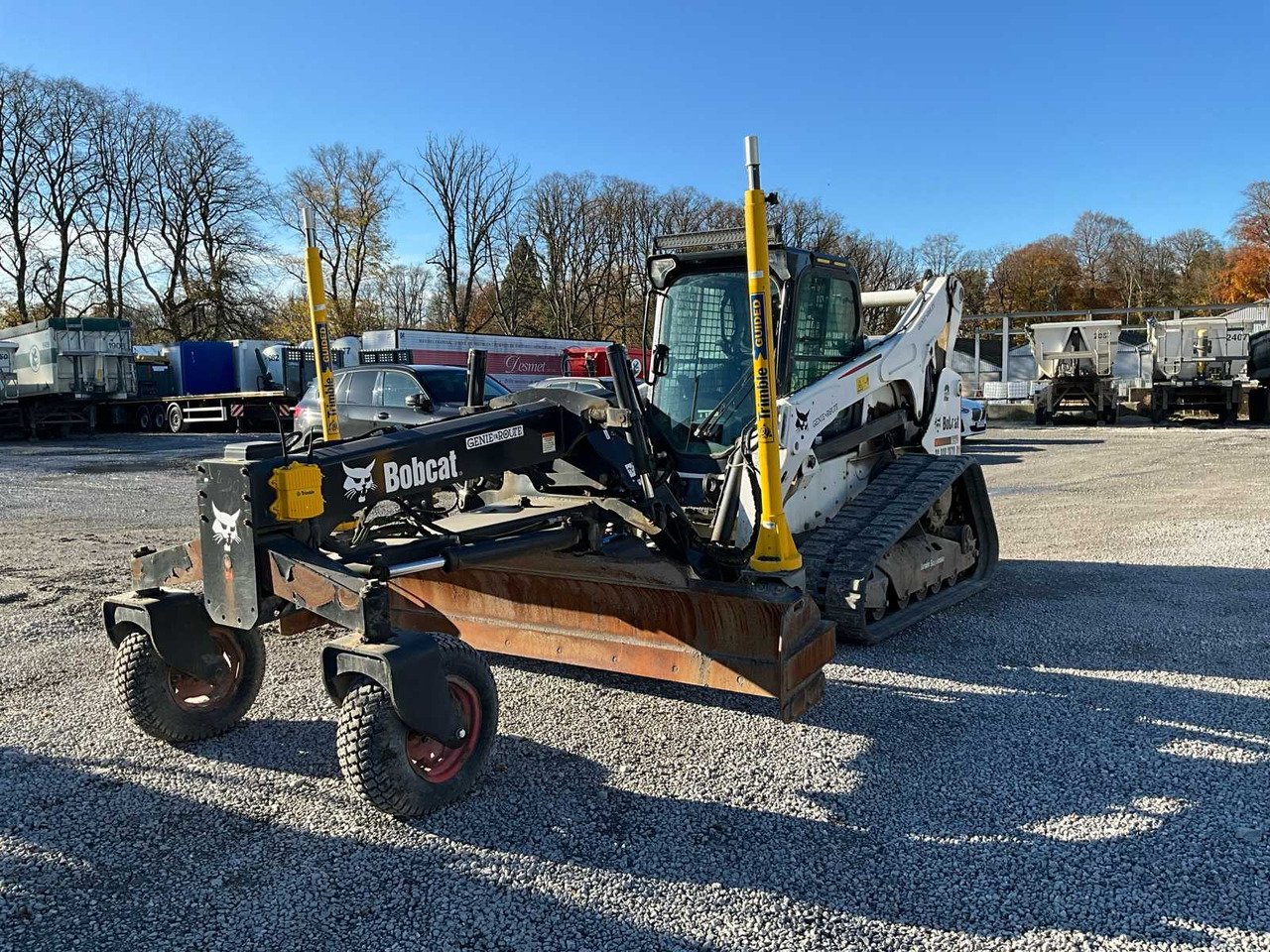 2020 BOBCAT T 870 + TRIMBLE GUIDED + GRADER 108 - Track loader yang ringkas: gambar 1 2020 BOBCAT T 870 + TRIMBLE GUIDED + GRADER 108 - Track loader yang ringkas: gambar 1