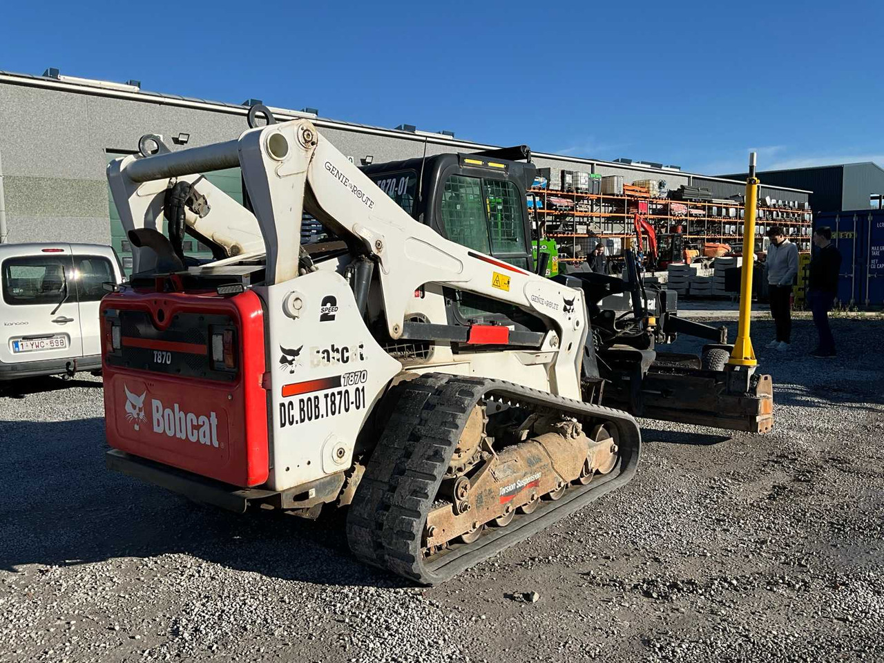2020 BOBCAT T 870 + TRIMBLE GUIDED + GRADER 108 - Track loader yang ringkas: gambar 5 2020 BOBCAT T 870 + TRIMBLE GUIDED + GRADER 108 - Track loader yang ringkas: gambar 5