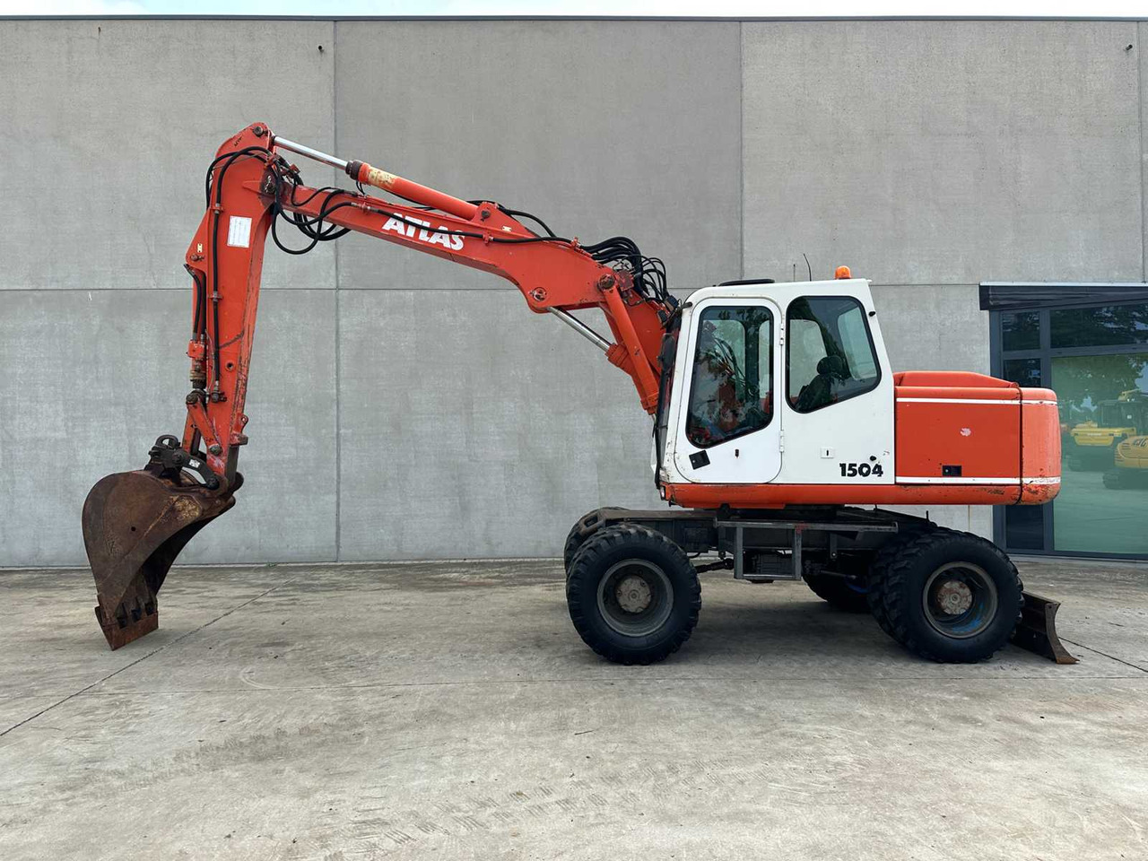 Ekskavator roda ATLAS 1504M: gambar 7