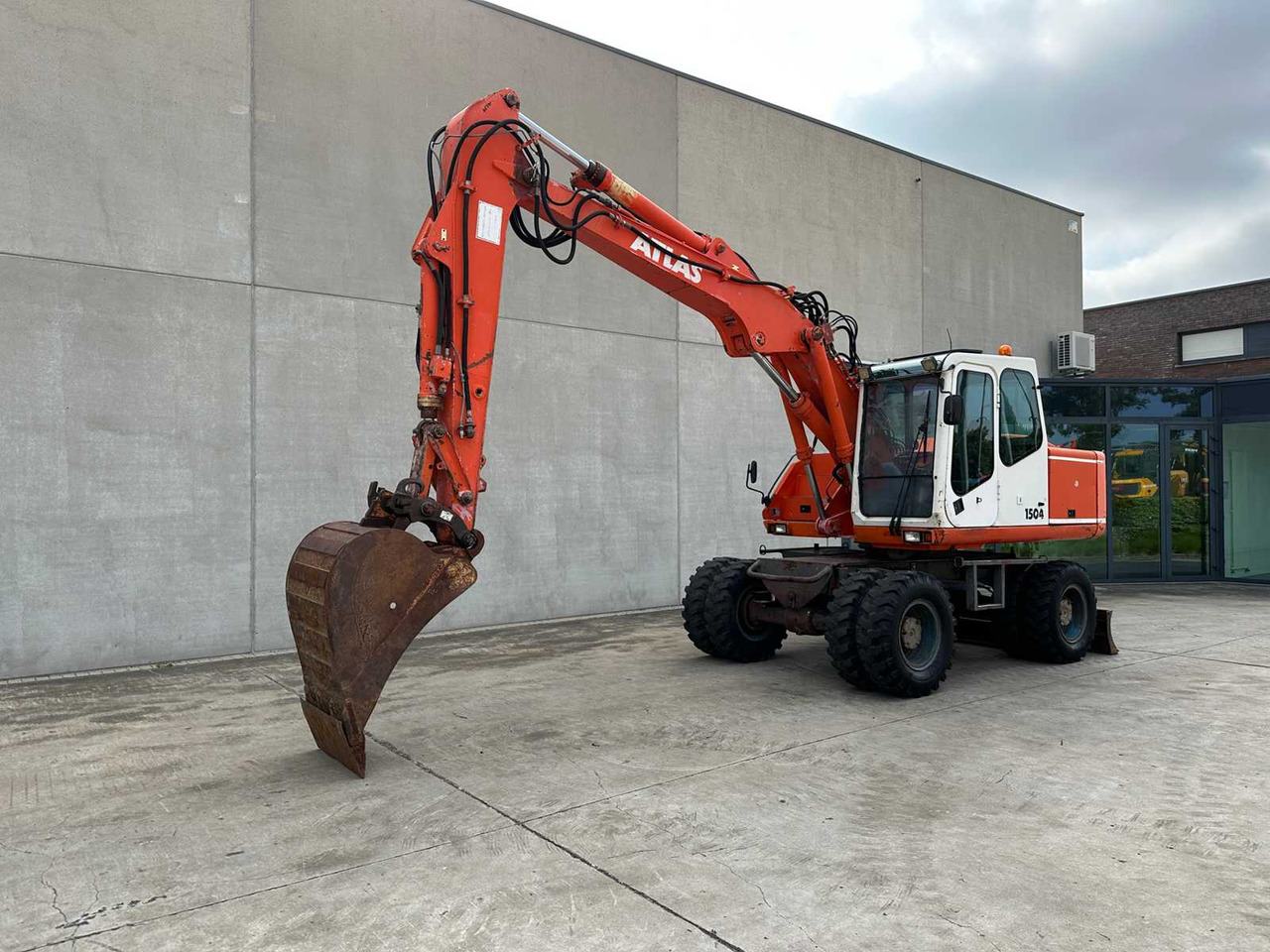 ATLAS 1504M - Ekskavator roda: gambar 1 ATLAS 1504M - Ekskavator roda: gambar 1