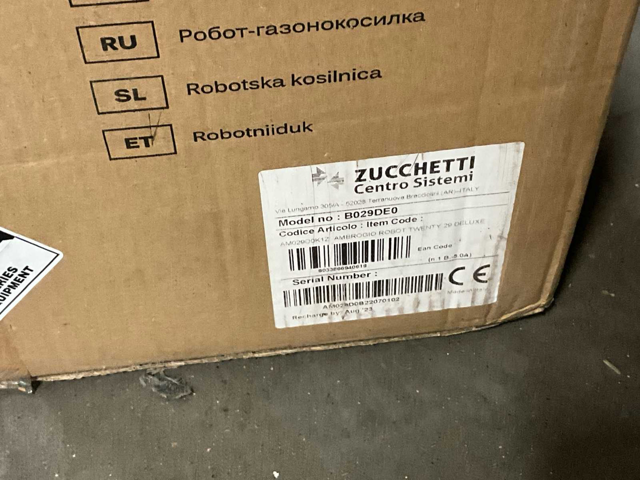 Ambrogio Twenty 29 Delux  - Mesin pemotong rumput: gambar 3 Ambrogio Twenty 29 Delux  - Mesin pemotong rumput: gambar 3