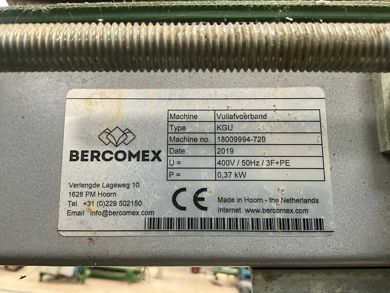 Bercomex KGU - Konveyor sabuk: gambar 5 Bercomex KGU - Konveyor sabuk: gambar 5
