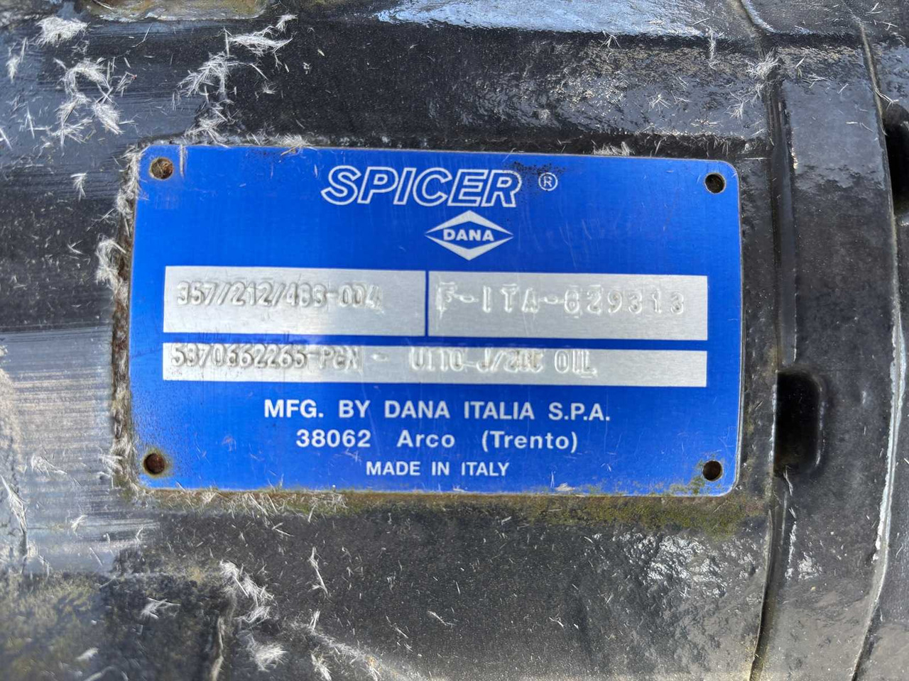 DANA ITALIA S.R.L - Ekskavator perayap: gambar 2 DANA ITALIA S.R.L - Ekskavator perayap: gambar 2