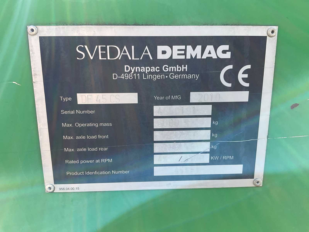 Paver aspal Demac Dynapac EB28 / DF45CS: gambar 35