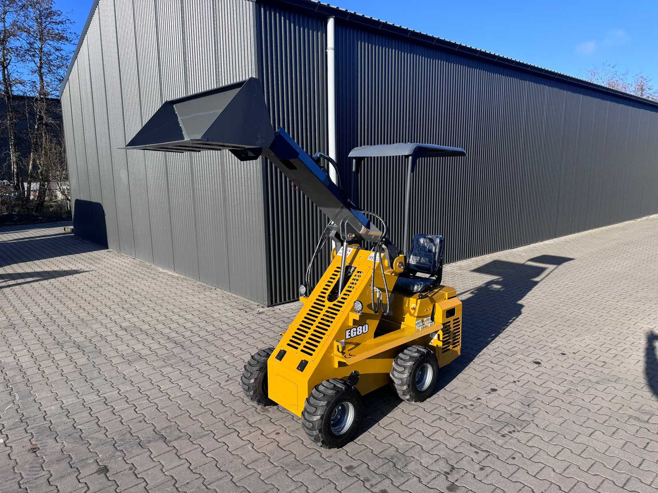 Track loader yang ringkas EGN EG80 MINI SHOVEL / MINI LOADER: gambar 7