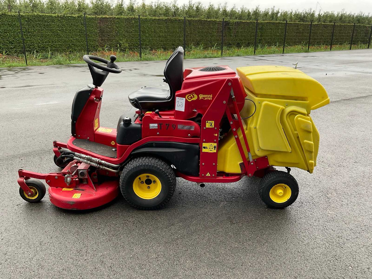 Gianni Ferrari GTS200 - Mesin pemotong rumput: gambar 4 Gianni Ferrari GTS200 - Mesin pemotong rumput: gambar 4