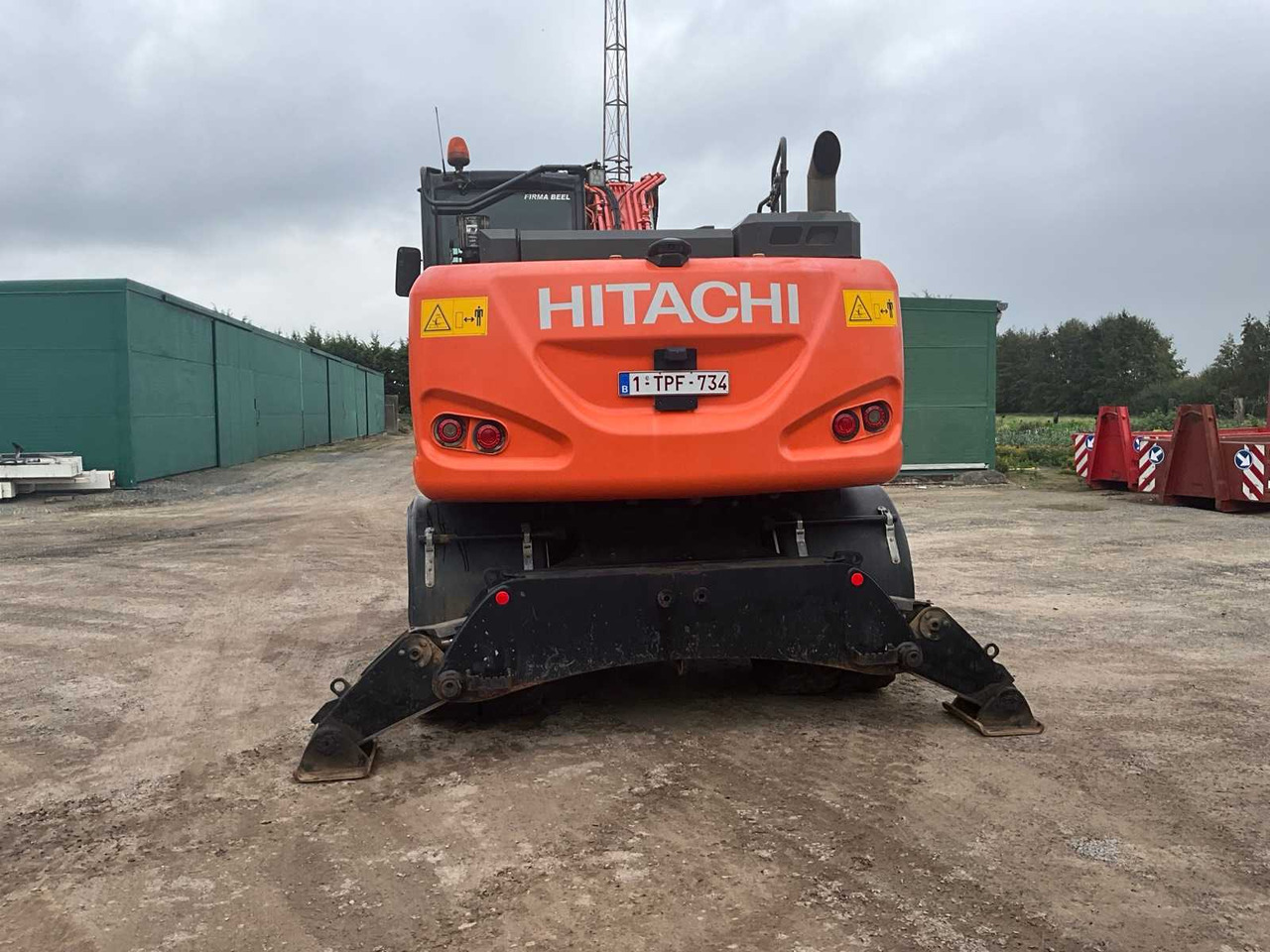 Hitachi ZAXIS 170W-6 - Ekskavator roda: gambar 4 Hitachi ZAXIS 170W-6 - Ekskavator roda: gambar 4