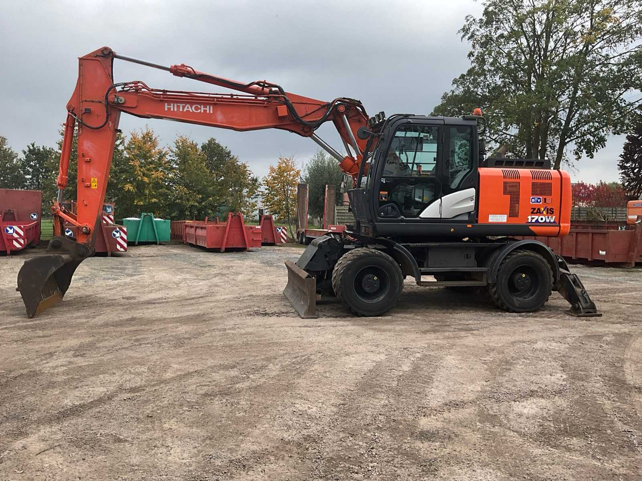 Hitachi ZAXIS 170W-6 - Ekskavator roda: gambar 2 Hitachi ZAXIS 170W-6 - Ekskavator roda: gambar 2