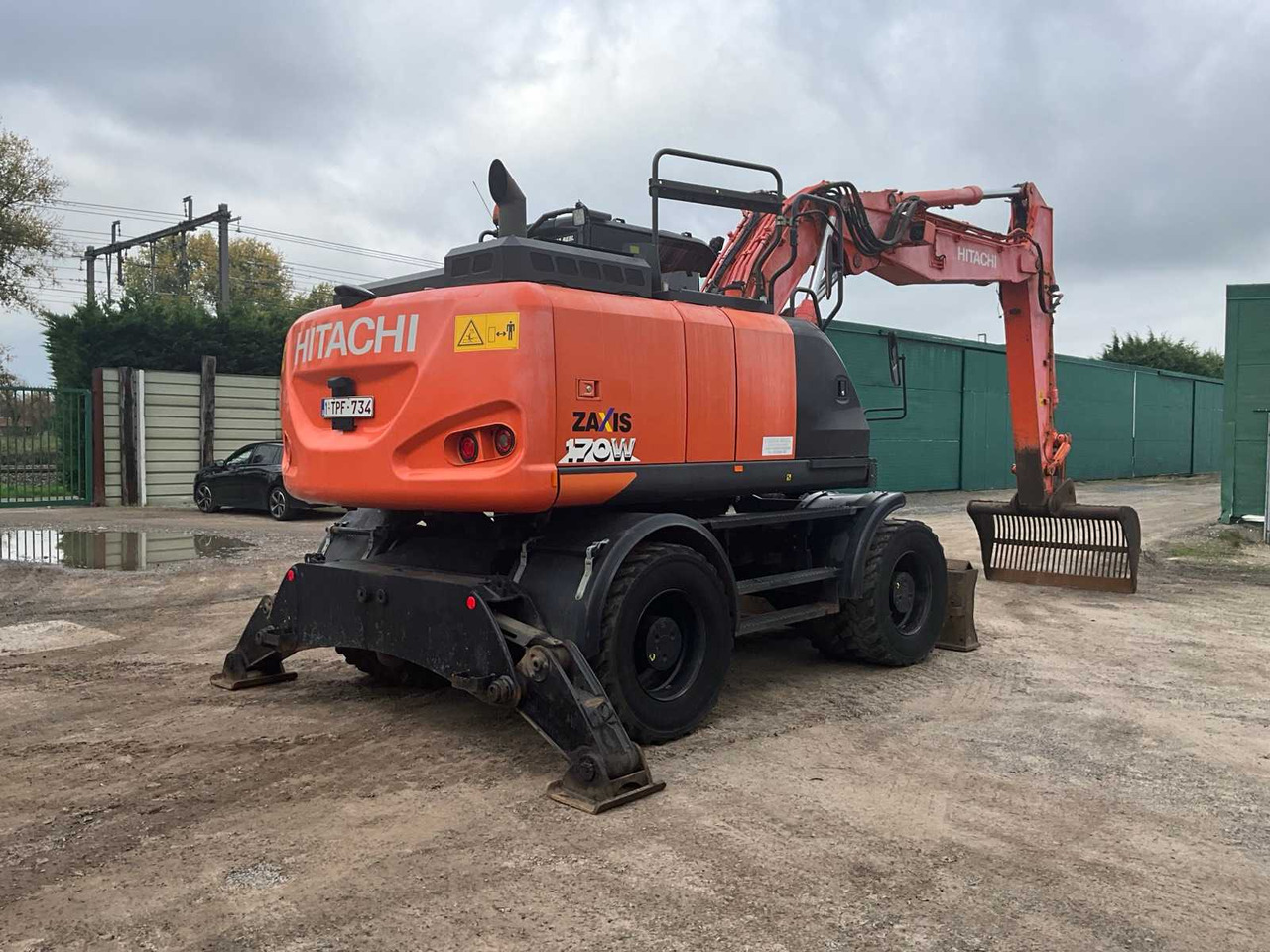 Hitachi ZAXIS 170W-6 - Ekskavator roda: gambar 5 Hitachi ZAXIS 170W-6 - Ekskavator roda: gambar 5