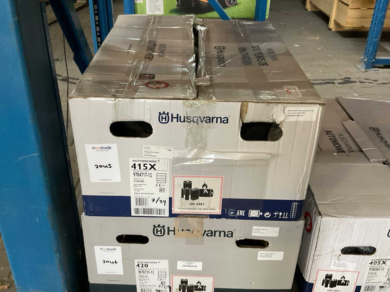 Husqvarna 415X - Mesin pemotong rumput: gambar 2 Husqvarna 415X - Mesin pemotong rumput: gambar 2