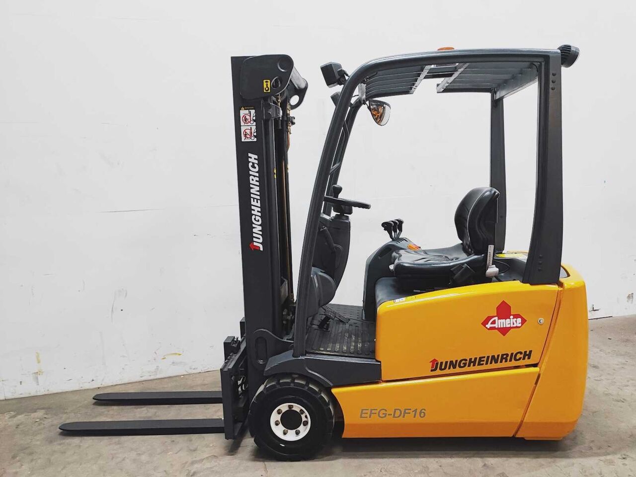 JUNGHEINRICH - 2001 - EFG-DF16 - FORKLIFT TRUCK - Forklift: gambar 4 JUNGHEINRICH - 2001 - EFG-DF16 - FORKLIFT TRUCK - Forklift: gambar 4