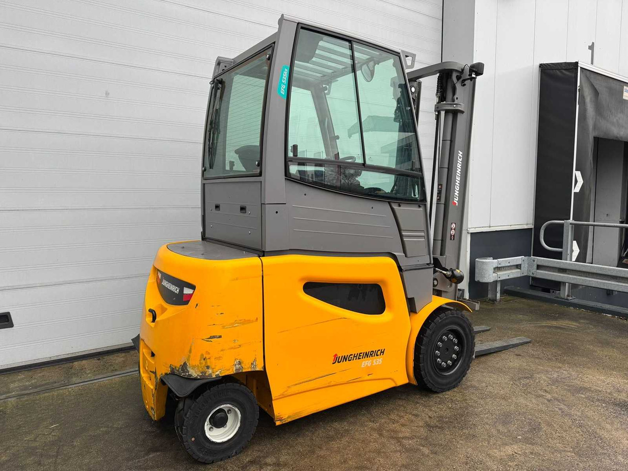 JUNGHEINRICH - 2016 - EFG-535-KS - FORKLIFT TRUCK - Forklift: gambar 4 JUNGHEINRICH - 2016 - EFG-535-KS - FORKLIFT TRUCK - Forklift: gambar 4