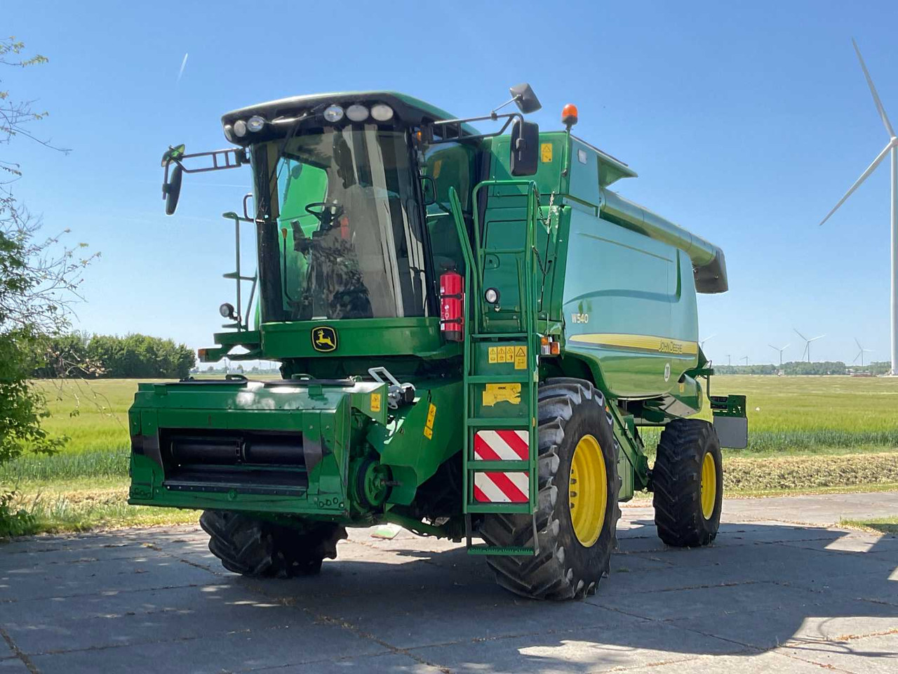 John Deere W540 - Pemanen gabungan: gambar 2 John Deere W540 - Pemanen gabungan: gambar 2