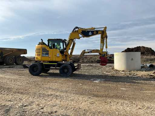 Komatsu PW118MR-11 - Ekskavator roda: gambar 4 Komatsu PW118MR-11 - Ekskavator roda: gambar 4