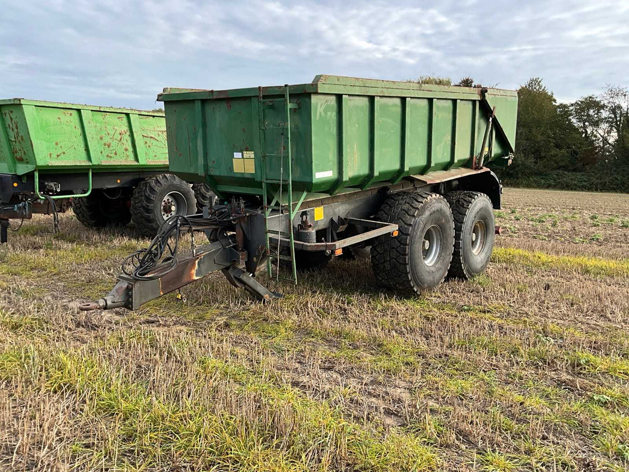 Krampe T24 - Trailer jungkit pertanian/ Tempat sampah: gambar 1 Krampe T24 - Trailer jungkit pertanian/ Tempat sampah: gambar 1