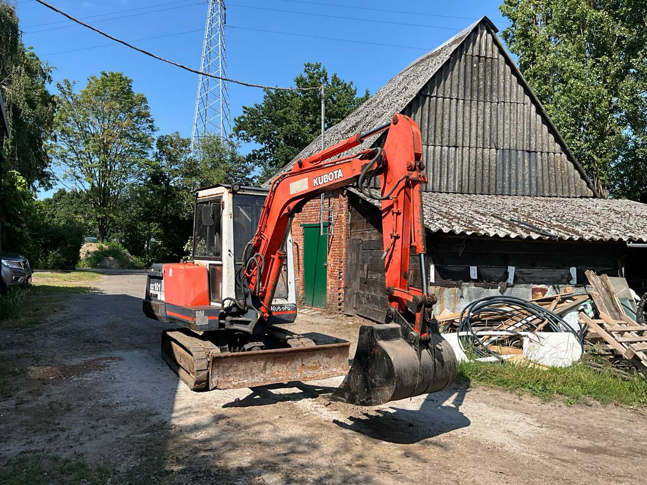 Kubota KX-101 - Ekskavator mini: gambar 4 Kubota KX-101 - Ekskavator mini: gambar 4