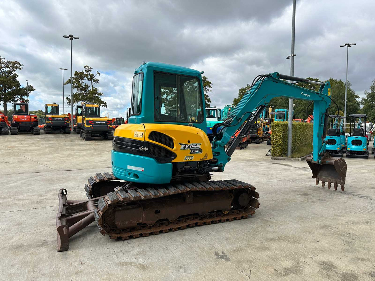 Kubota KX155-3SZ - Ekskavator perayap: gambar 5 Kubota KX155-3SZ - Ekskavator perayap: gambar 5