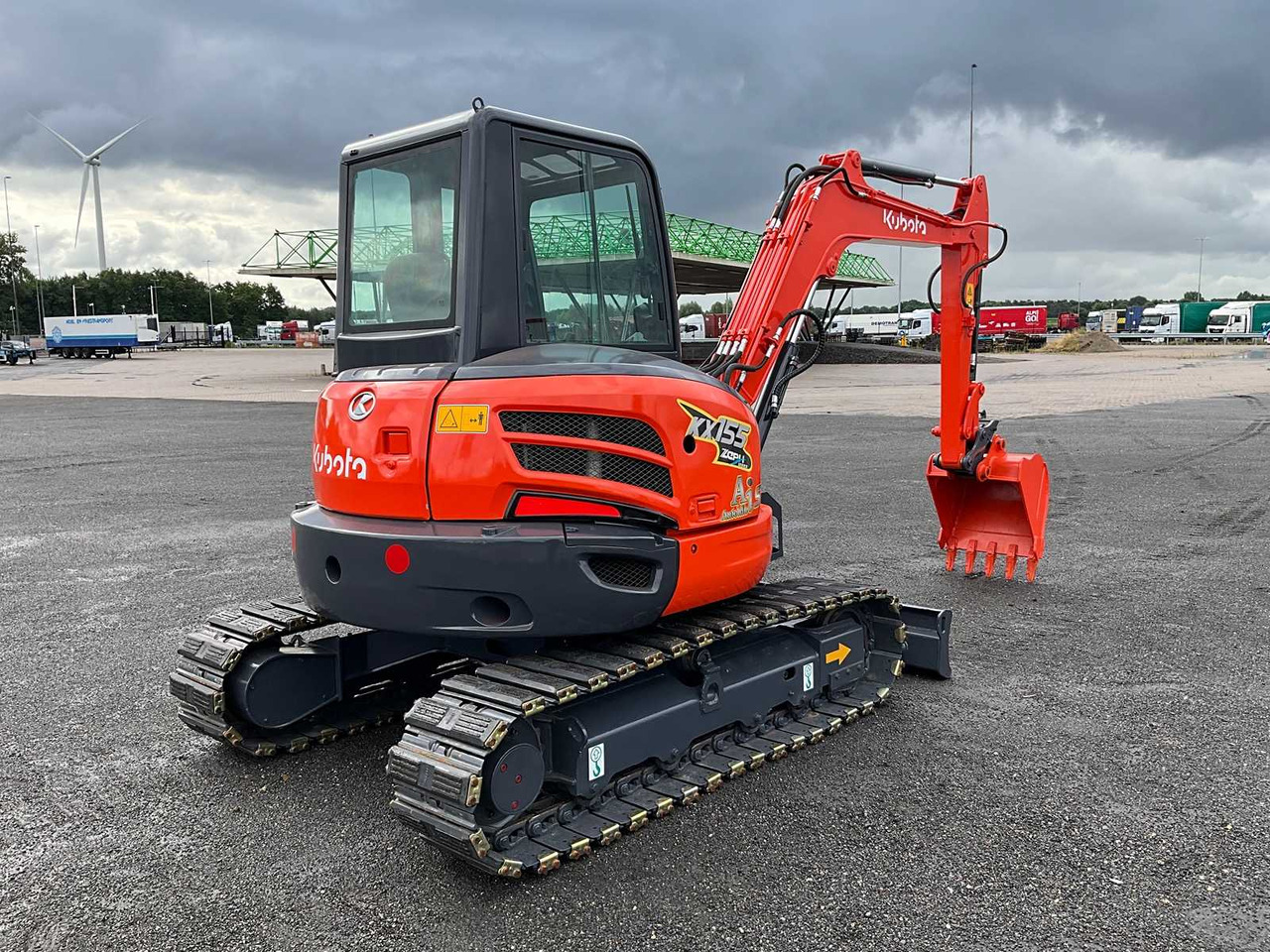 Kubota KX155-5 - Ekskavator perayap: gambar 4 Kubota KX155-5 - Ekskavator perayap: gambar 4