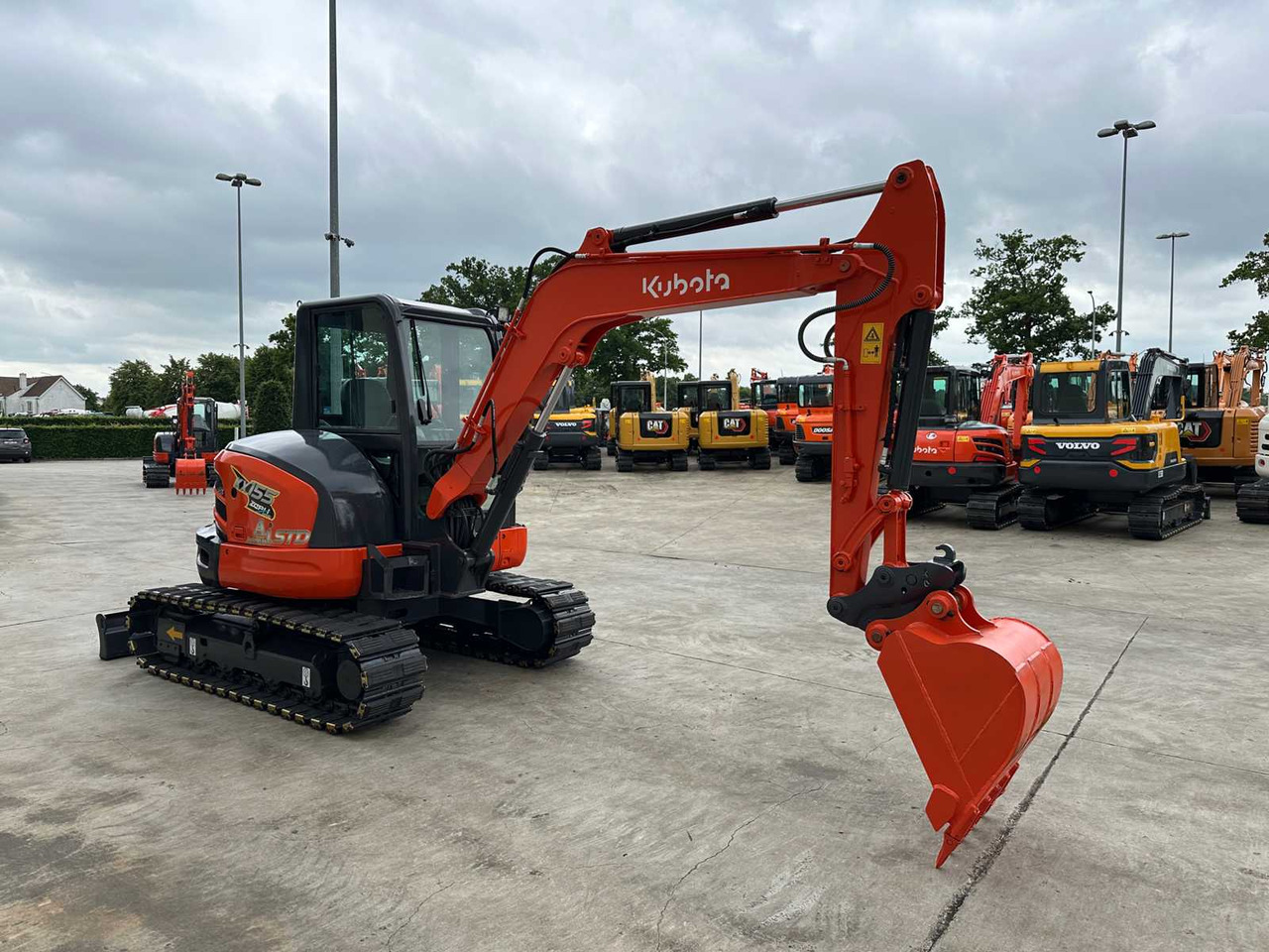 Kubota KX155-5 - Ekskavator perayap: gambar 3 Kubota KX155-5 - Ekskavator perayap: gambar 3
