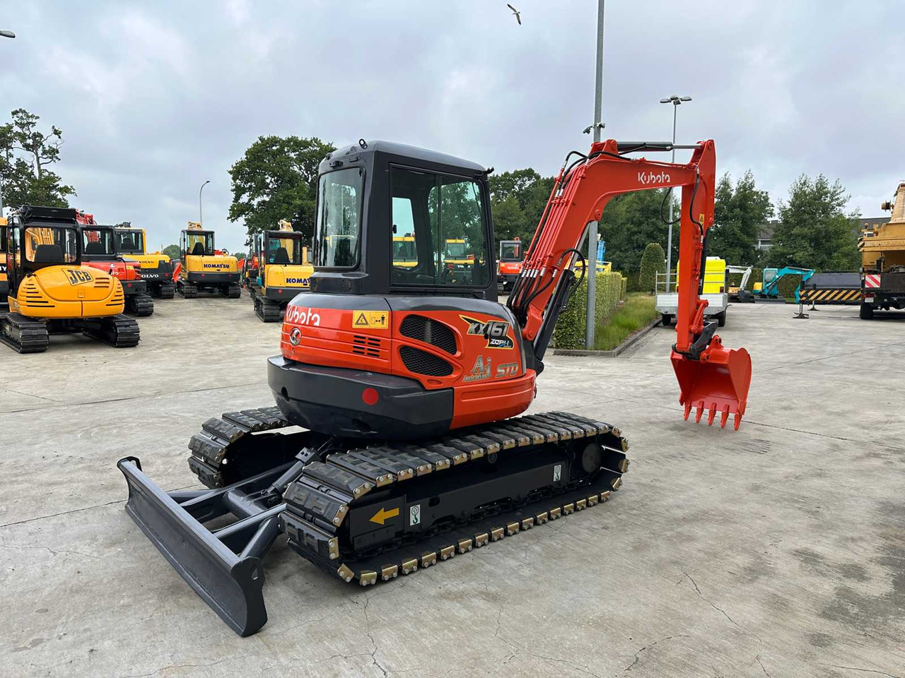 Kubota KX161-3 - Ekskavator perayap: gambar 4 Kubota KX161-3 - Ekskavator perayap: gambar 4